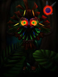 Skull Kid and Tael from The Legend of Zelda: Majora's Mask