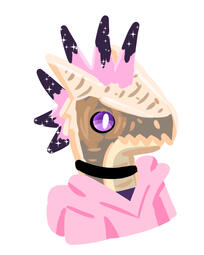 my original character as a kobold from Dungeons and Dragons