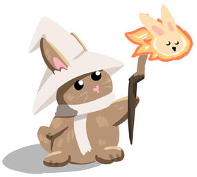 bunny wizard