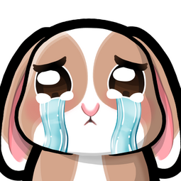 crying bunny