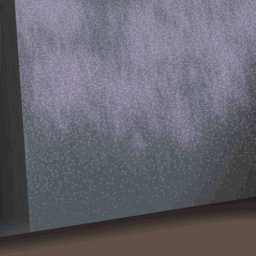 Meteor's original character arrives suddenly through a wall of snow